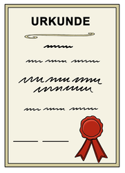 Urkunde Urkunde